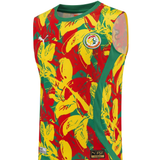 Senegal Green Sleeveless Set