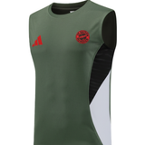 Bayern Military Green Sleeveless Set