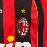 AC Milan Retro 2006/2007 Home Jersey Kids Size