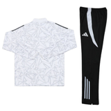 Real Madrid Black and White Tracksuit II