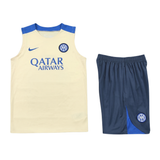 Inter Milan Beige Sleeveless Set